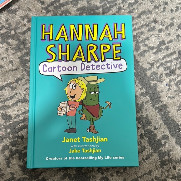 Hannah Sharpe Cartoon Detective Book - Picture 1 of 1
